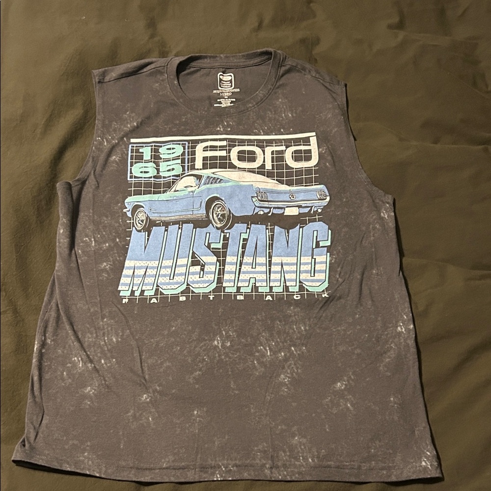 Ford Mustang 1965 Graphic Tank Top Muscle Tee